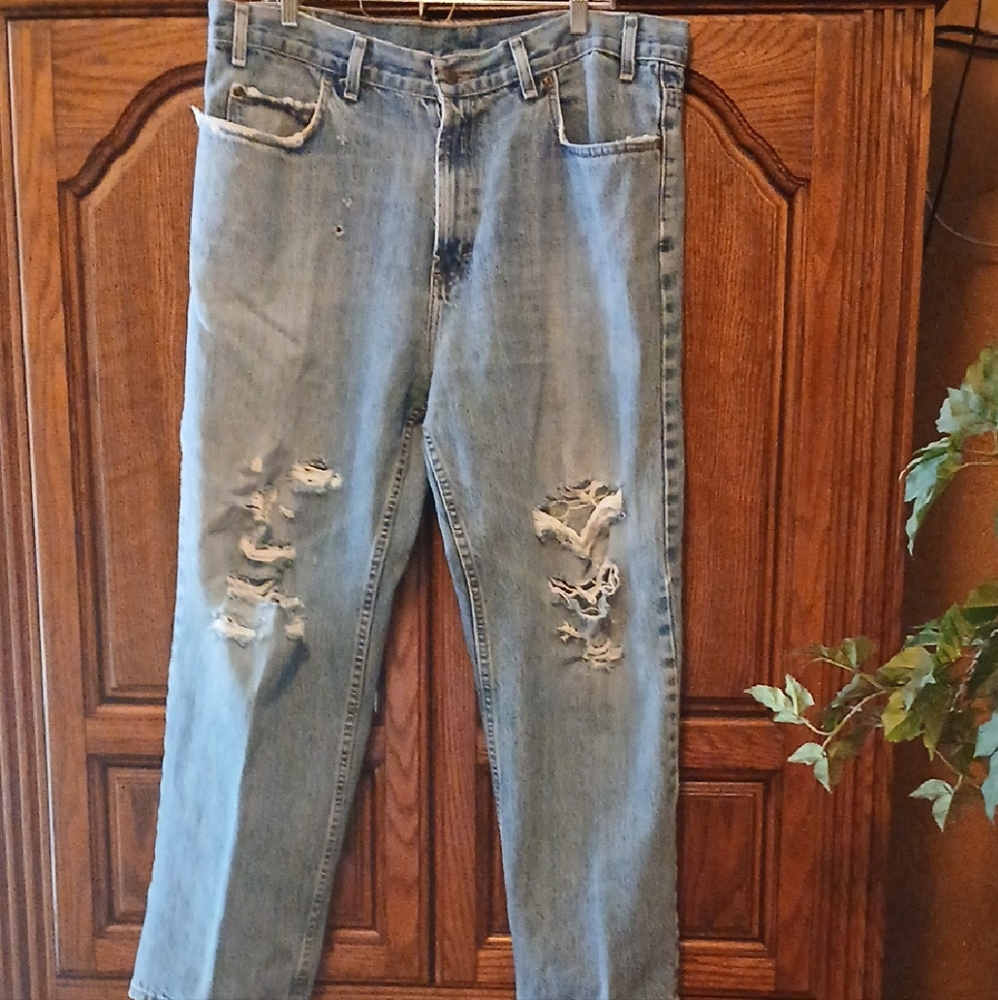 Kirklands Blue Relaxed Jeans Classic Denim